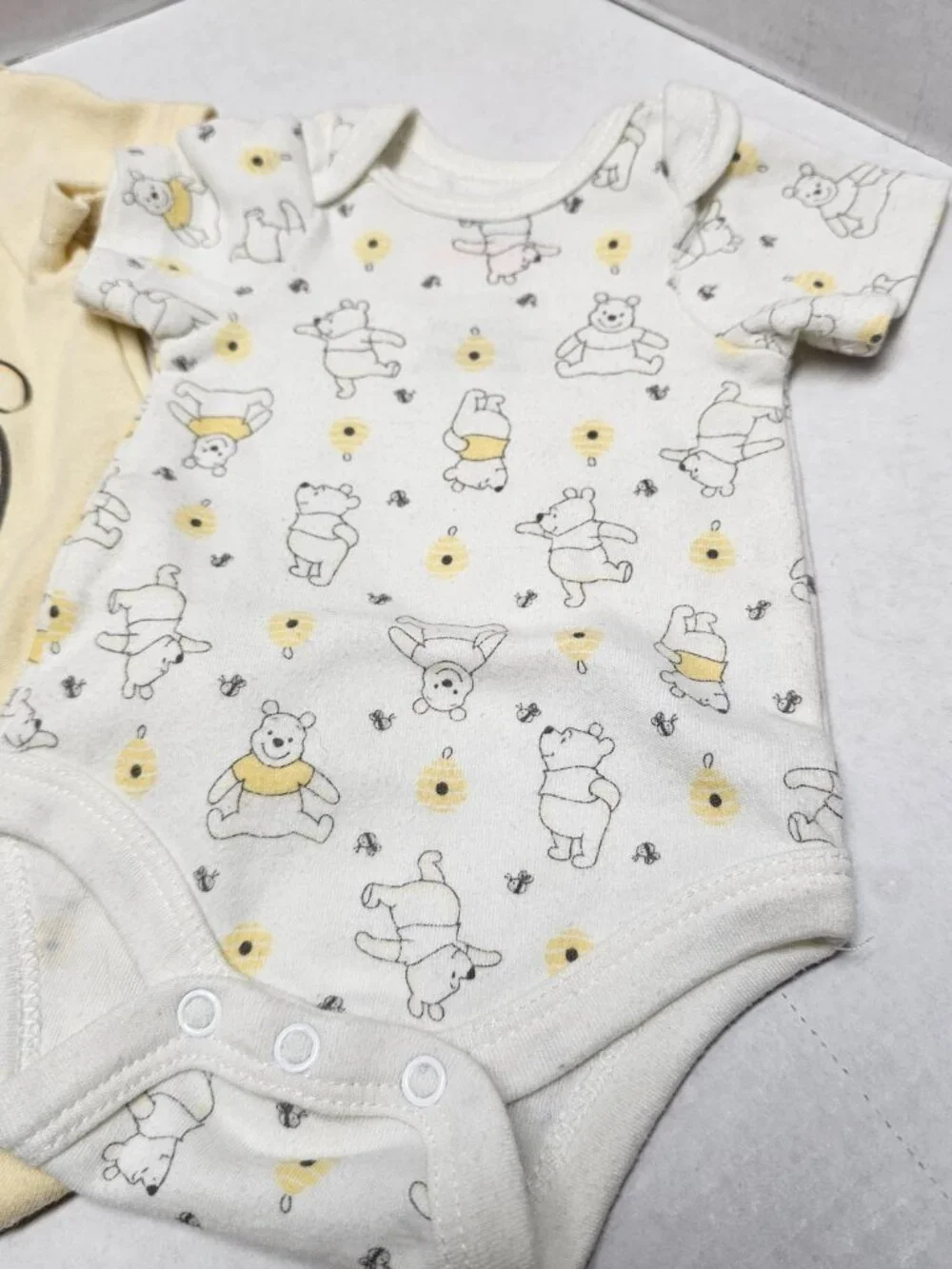 4 Carters lot Bundle One 1 Piece Newborn Preemie NB Disney Baby Winnie The Pooh